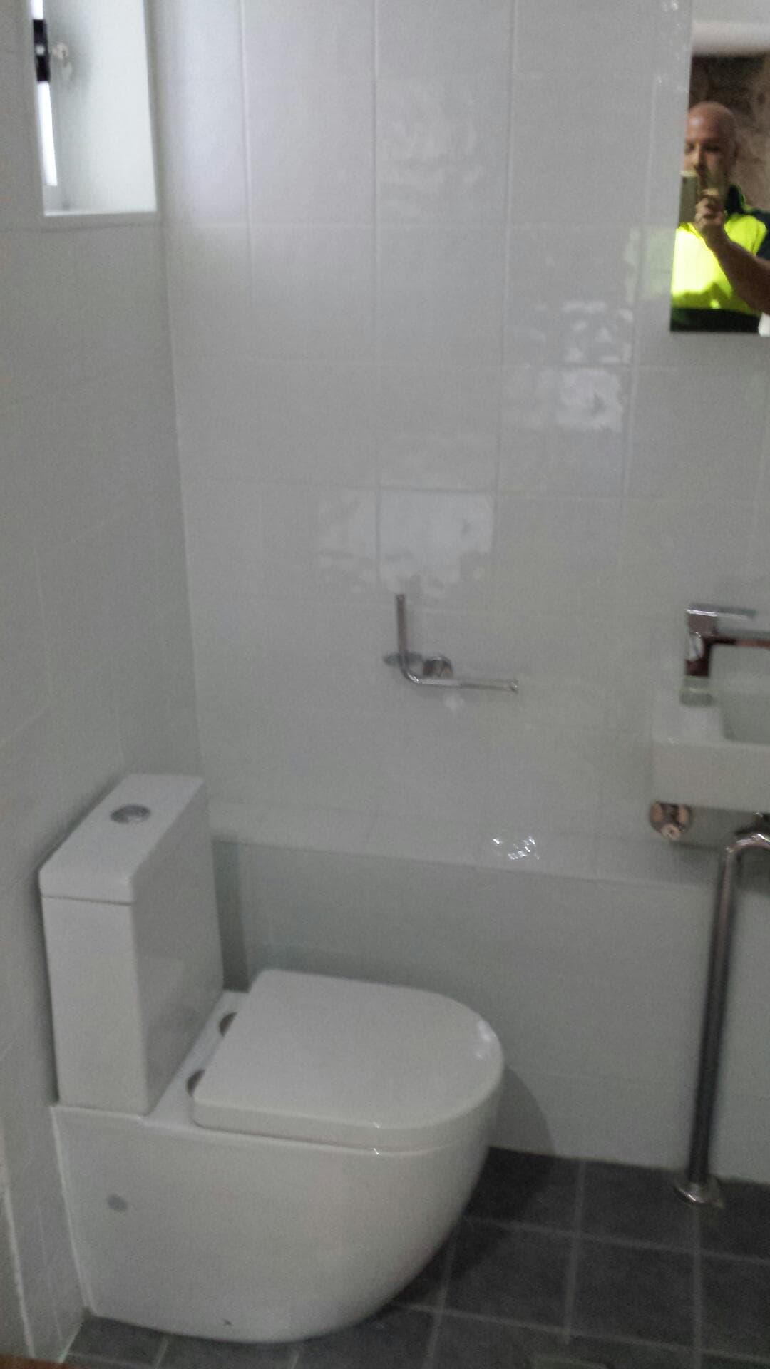 New bathroom finishes
